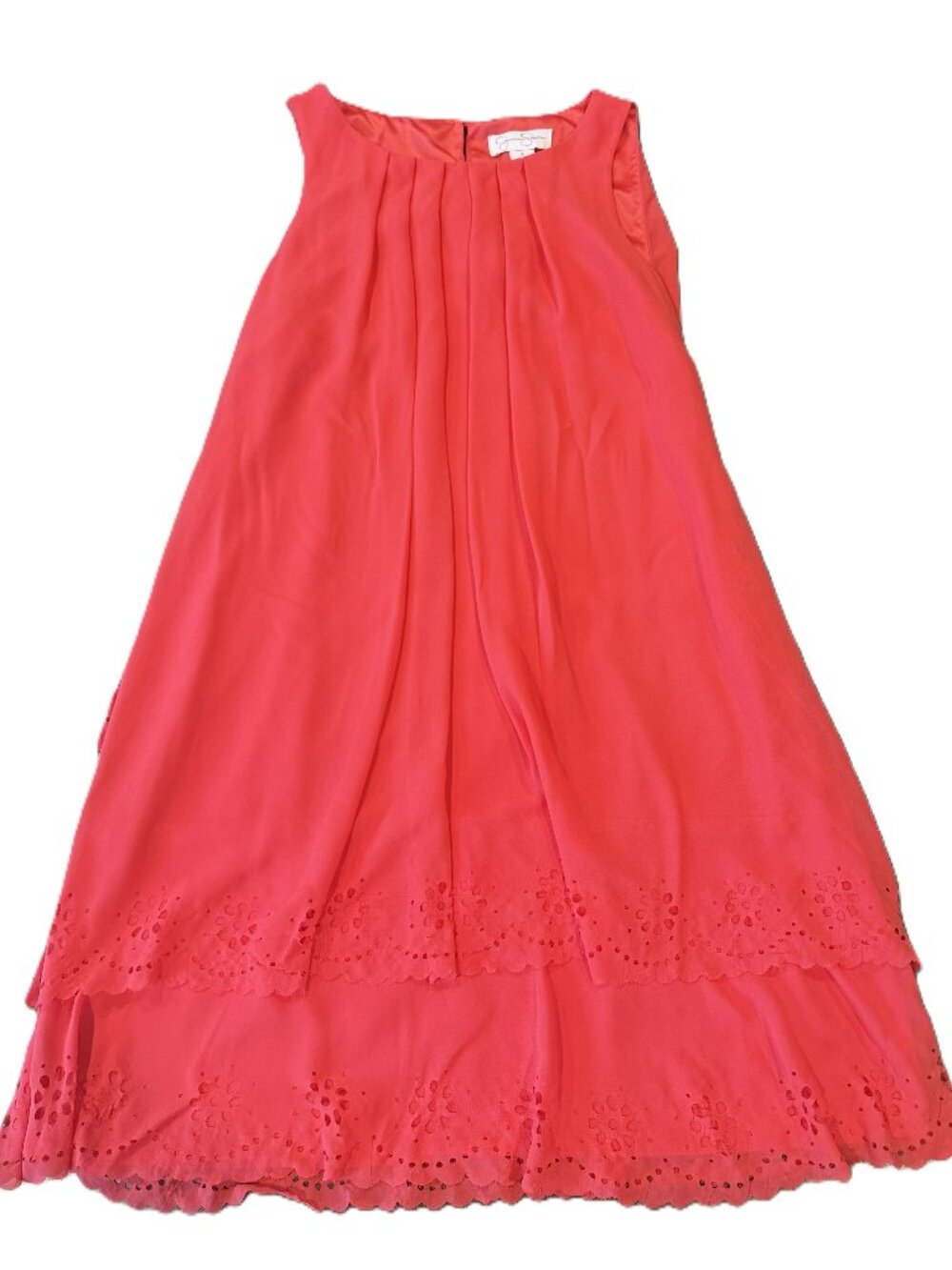 Jessica Simpson Women's Coral Mini Dress Polyester Size 8 As Is
